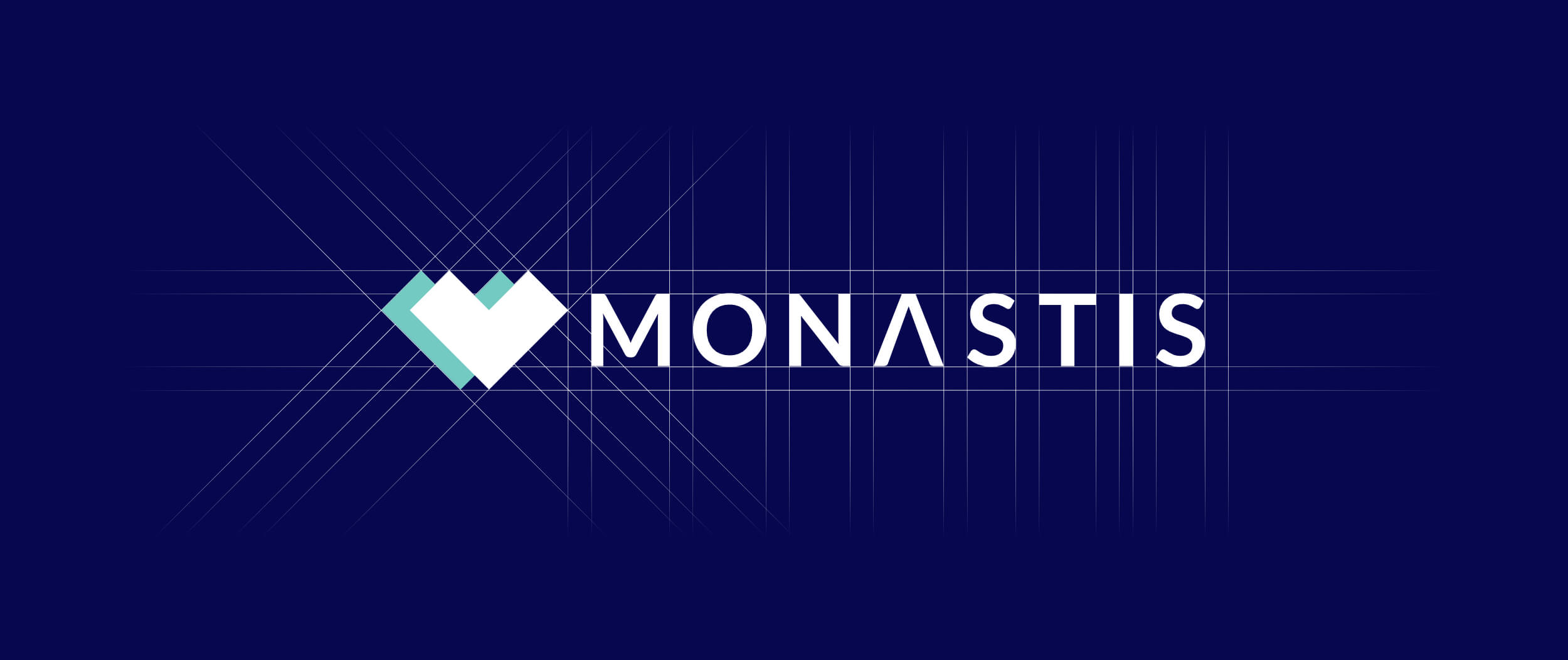monastis logo grid design by michael maleek djibril
