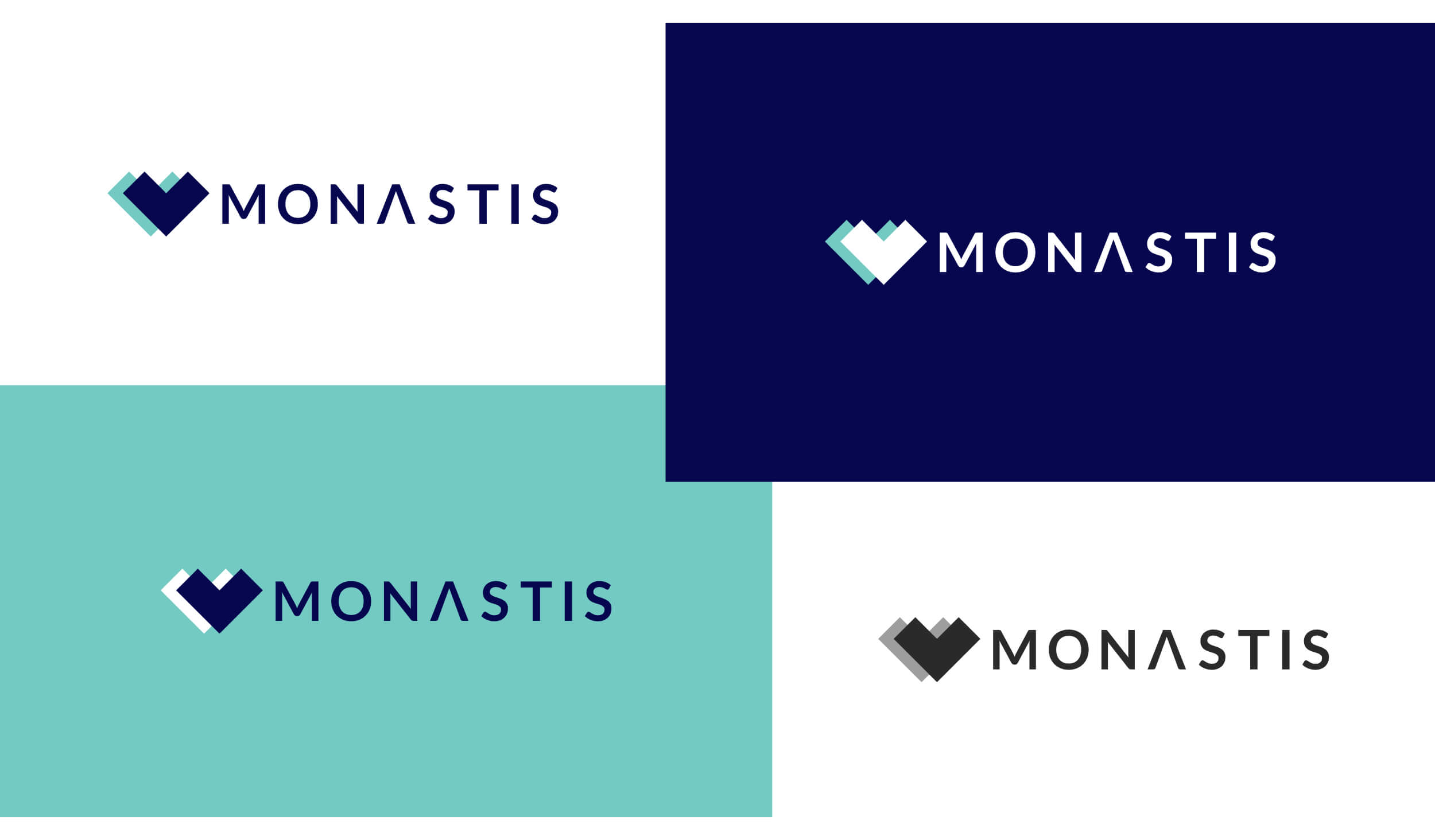 monastis logo design by michael maleek djibril